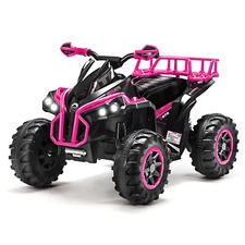 Four Wheeler for Kids with Music with LED USB Electric Ride-on Toy for Toddlersx