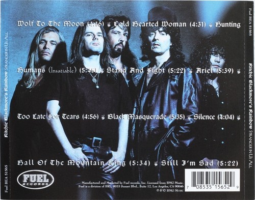Stranger In Us All by Ritchie Blackmore's Rainbow (CD, 1998) - Picture 2 of 2