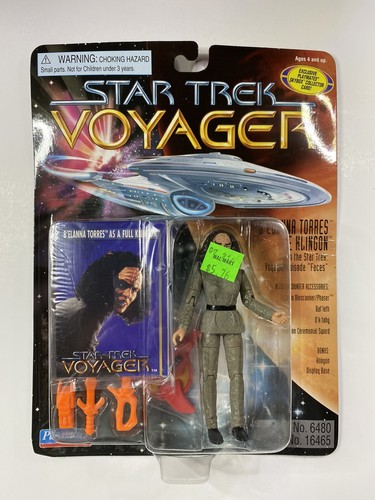 1996 Playmates Star Trek Voyager B'elanna Torres Die klingonische Actionfigur Neu