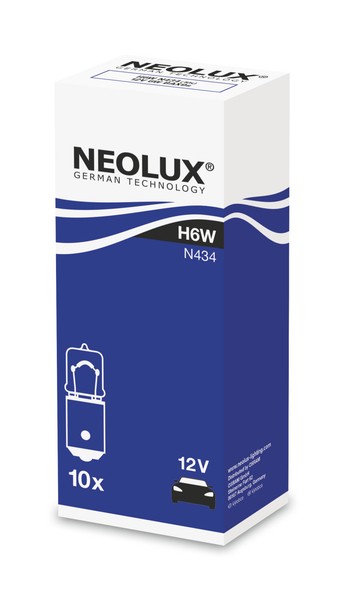 Neolux H6W 12V 6W Bax9S 1St.-image