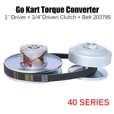 Go Kart Torque Converter Kit Comet 40 Series For 1" Driver & 3/4''Driven Clutch
