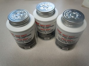 compound oatey joint pipe oz lot great