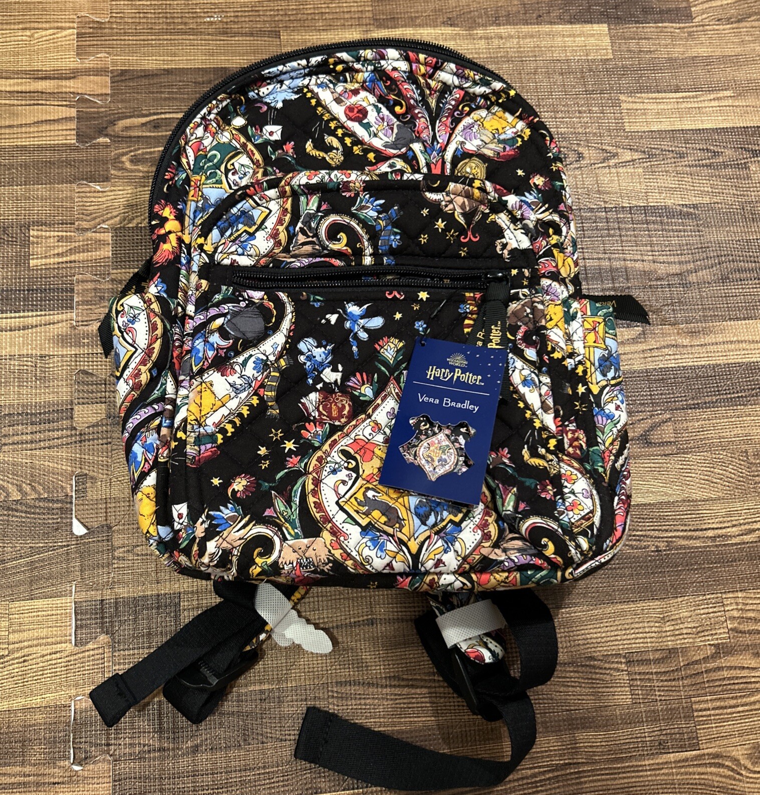 Vera Bradley Harry Potter Friends at Hogwarts Small Backpack Limited Edition New With Tags