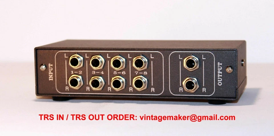 8 Channel Analog Summing Mixer Box - Customize Yourself for your studio! - Image 4 of 4