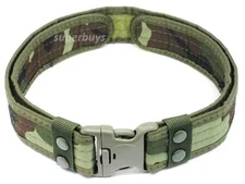 Camouflage Heavy Duty Tactical Nylon Belt Load Bearing Camou Camo Military 54mm