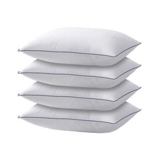 4x Microfibre Pillows 