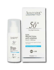 AUVERGNE by MAHYA SUN PROTECTION SPF50 Anti-ageing face sun cream Paraben Free 