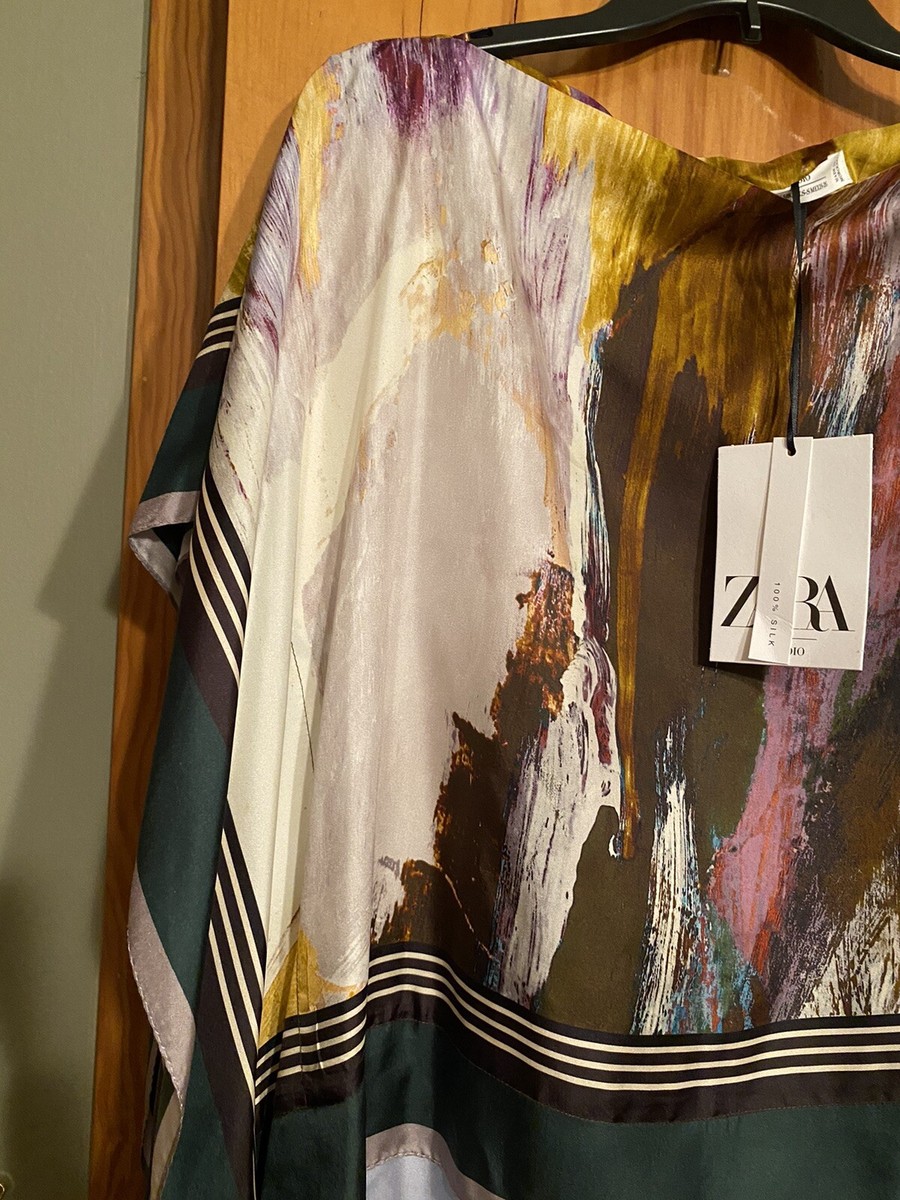 zara studio silk dress Zara Studio Collection Silk Dress Limited Edition XS/S NWT