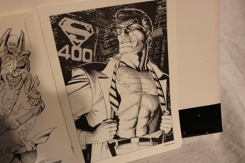 SUPERMAN 400 PORTFOLIO (1984) 16 Plates, Kirby, Eisner, Miller, Ditko. Perez - Picture 10 of 24