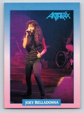#78 Joey Belladonna - Anthrax - 1991 Brockum Rock Cards (NRMT-MT)