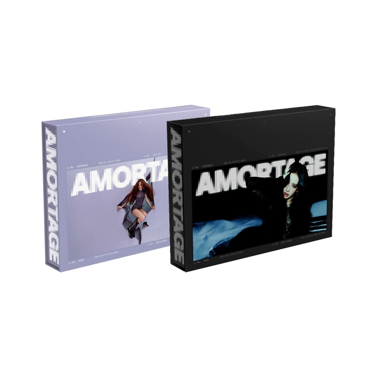BLACKPINK JISOO AMORTAGE 1st Mini Album EXCLUSIVE EDITION 2 Ver