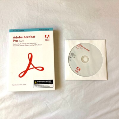 Mac only) Adobe Acrobat Pro 2020 (Open Box) | eBay