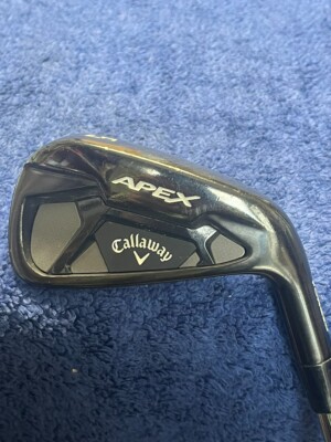 CALLAWAY BLACK APEX IRONS 5-PW, NS PRO MODUS 105 STIFF (C-869) MAKE OFFER!