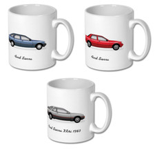 MUG - FORD SIERRA  (Various Models) - Double Sided Car Art Coffee Mug Tea