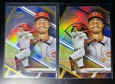 Jonathan India Pair 2021 Topps Gold Label Black & Base Class 2 RC Reds Royals