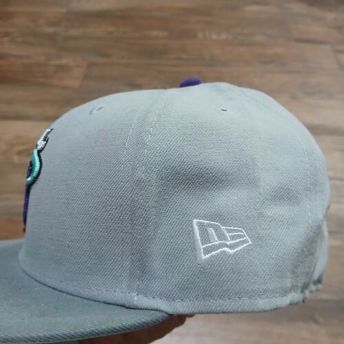 Miami Heat Mütze Kappe nicht verstellbar 7 5/8 grau New Era 59FIFTY Hardwood Classics NBA - Bild 2 von 10