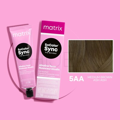 MATRIX SoColor Sync Pre-Bonded Alkaline Toner or Cream Developer (Choose Yours)