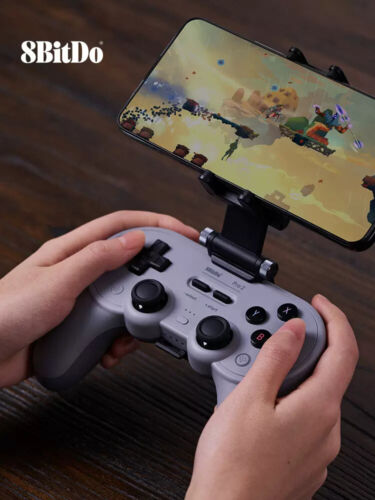 8BitDo SN30 Pro 2 Wireless Bluetooth Controller Classic Edition GREY - Picture 3 of 6