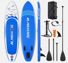 Maxkare Stand Up Paddle Board Inflatable SUP W Stand-up Paddle Board Accessories