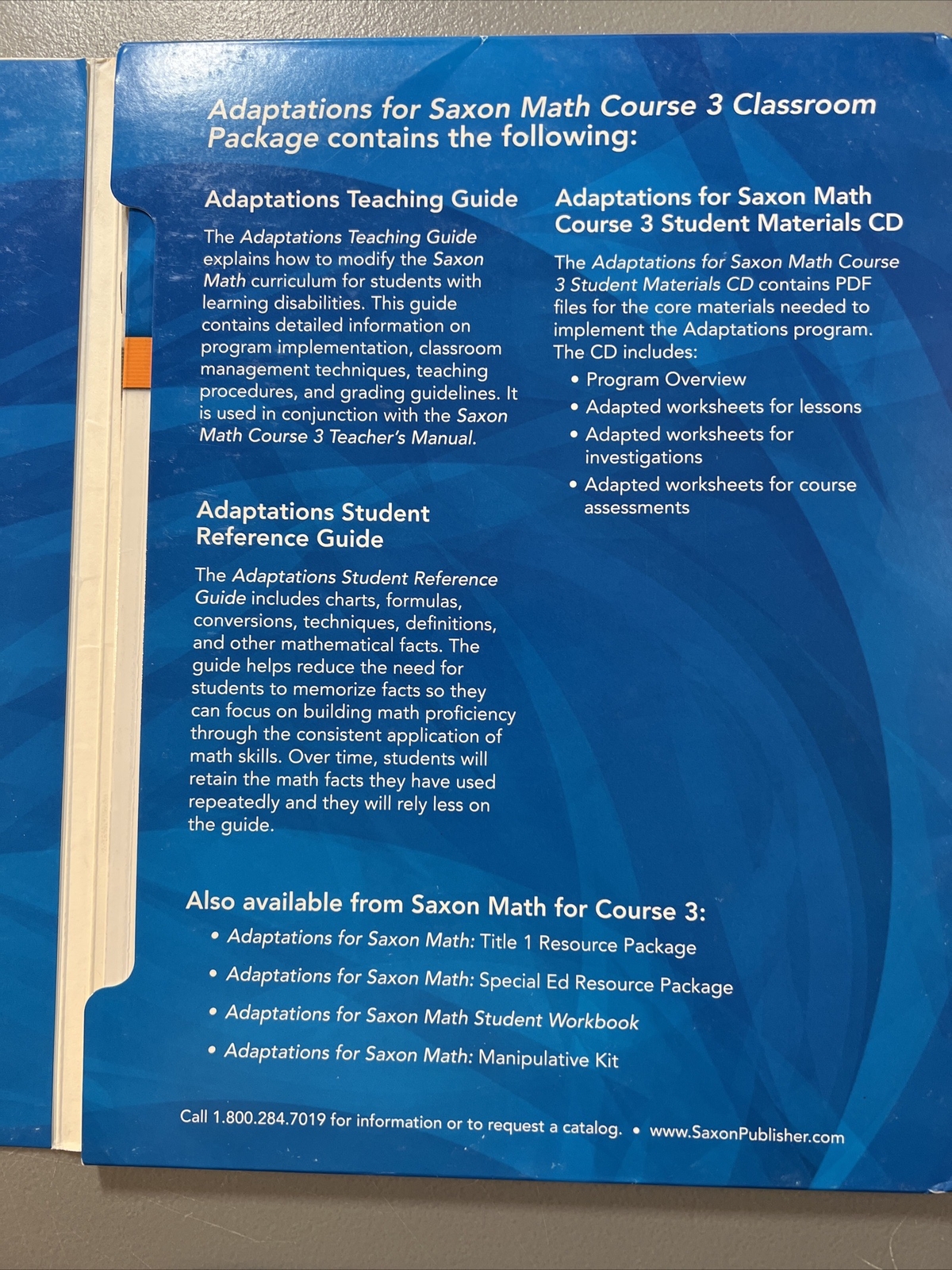 Saxon Math Course 3 Ser.: Saxon Math Course 3 : Classroom Package, Cd | eBay