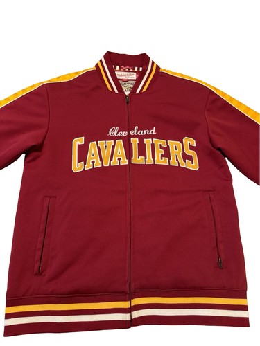Mitchell & Ness Hardwood Classics NBA Cleveland Cavs Warmup Satin Jacket Mens SM - Bild 13 von 13