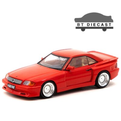 TARMAC WORKS GLOBAL 64 MERCEDES BENZ SL 500 KOENIG SPECIALS 1/64 RED T64G-045-RE