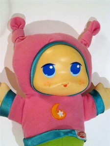 playskool glow worm pink