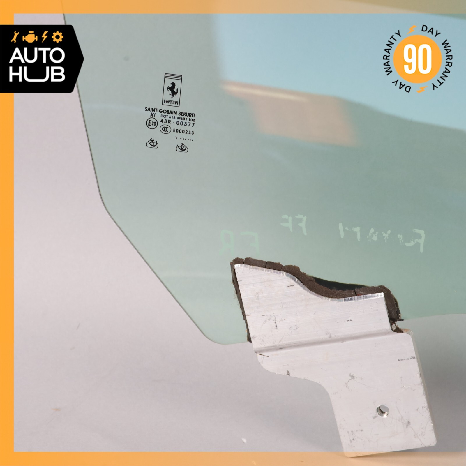 11-20 Ferrari FF F151 / GTC4Lusso Front Right Side Door Window Glass OEM 40k