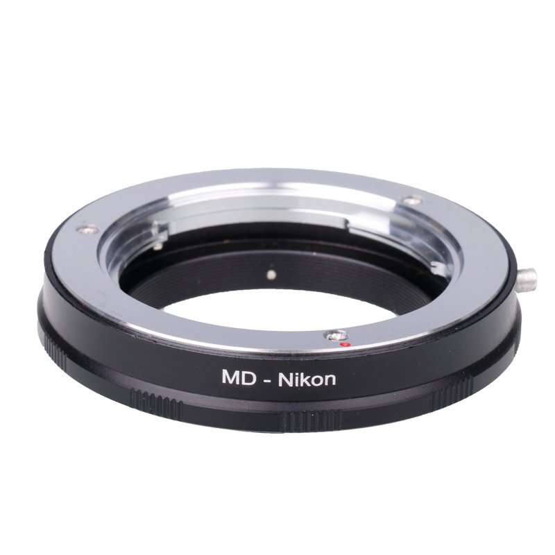 MD-Nikon Lens Adapter for Minolta MD MC Mount Lens to Nikon F AI Mount  Camera