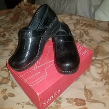 Sanita Professional Black Size 37 Clogs Shoes