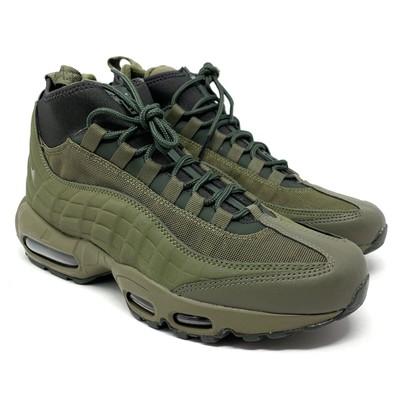 Nike Air Max 95 Sneaker Boot Olive Green Black 806809-202 Menâs Size 7.5 NEW 886912718918 | eBay