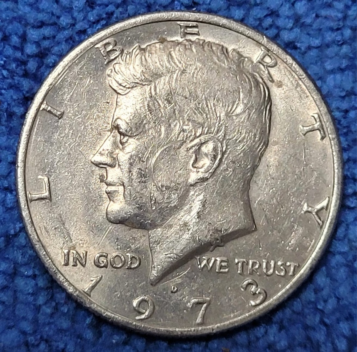 1973 D Kennedy Half Dollar. Doubled Die Reverse. | eBay