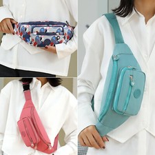 Women Fanny Pack Belt Waist Bag Cross Body Sling Shoulder Travel Sport Pouch Bag