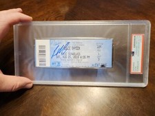 Ryan Mountcastle Signed Bowie Vs Erie Ticket Stub Aug 25 2018 Baltimore Orioles