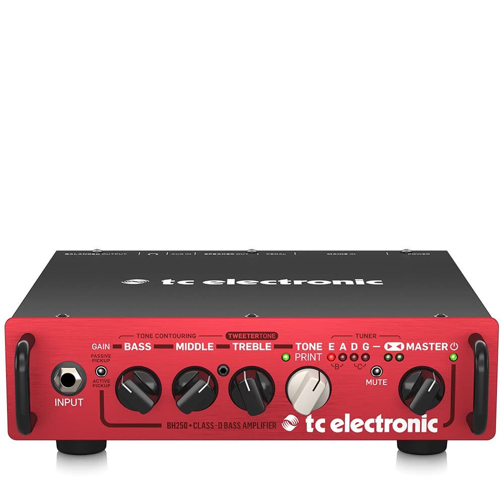TC Electronic BH250 250 Watt Micro Bass Head with TonePrint
