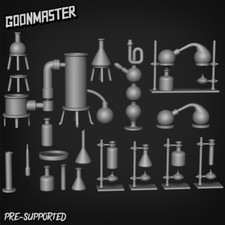 Lab Equipment - Basing Kit/ Basing Bits/ Tufts/ Model Scenery/ Goon Master