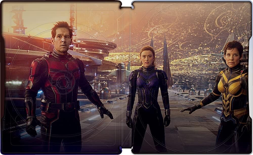 アントマン スチールブック ANT-MAN Steelbook ANT-MAN AND THE WASP QUANTUMANIA 4KUHD + 3D + 2D Blu-ray