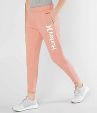 Hurley Women's Pants One  Only Jogger Sweatpants Size XS AJ3566-214