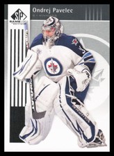 2011-12 SP Game Used  #99 Ondrej Pavelec  Winnipeg Jets