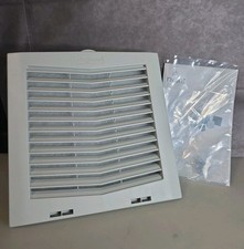 NVENT HOFFMAN HF1016414, 159cfm Side-Mount Filter Fan, 115V AC, Lt. Gray, HF-10