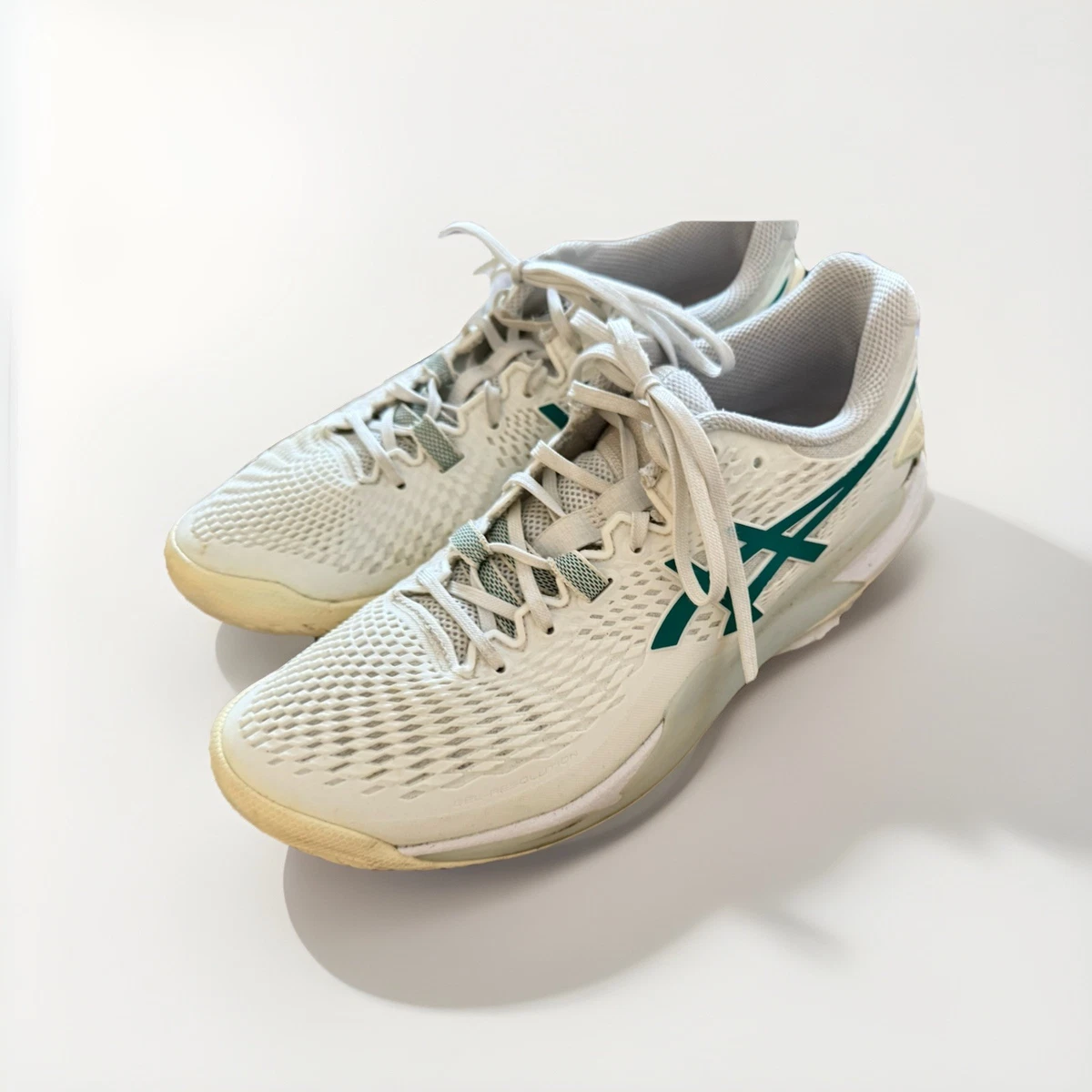 ASICS Gel Resolution X White Pitch Green for Sale | Authenticity