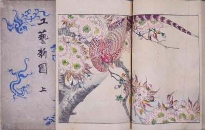 Kogei Shizu 2 Vols Woodblock Print Book Tanaka Yuho 1892 Meiji Era Design Art