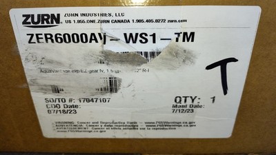Zurn Exposed Sensor Diaphragm Water Closet Flush Valve ZER6000AV-WS1-TM ,1.6 GPF