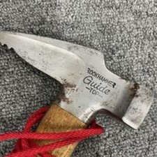Vintage TOKYO TOP Guide Rock Hammer 31cm Wood Shaft Alpine Climbing Tool Japan
