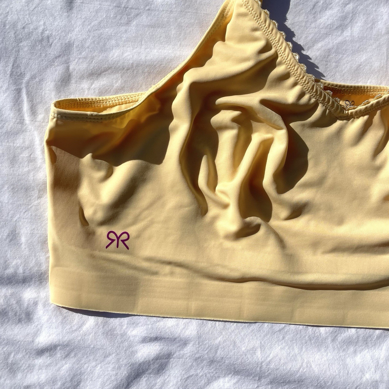 Ruby Ribbon Heritage Demiette Sports Comfort Bra Womens 44 Daffodil Yellow 1868