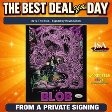 Kevin Dillon Signed 8x10 Photo The Blob JSA COA from Private Signing