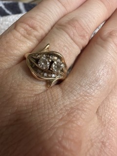Vintage Gold And Diamond? Ring