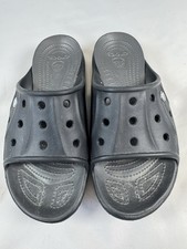 Unisex Crocs Black Classic Slides -M 9 /W 11 - Great Shape
