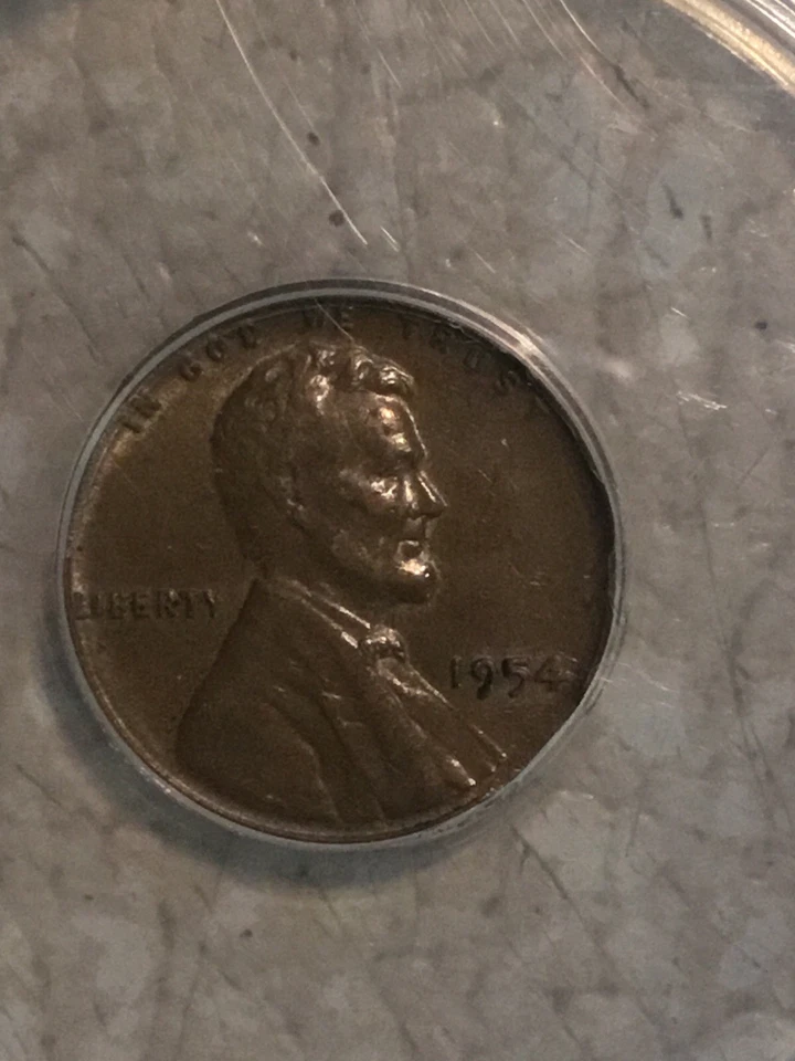 1954P LINCOLN 1 C ANACS MINT ERROR CLIP RIM 1909 VDB STEEL 1943PDS Coin Lot - Image 3 of 4