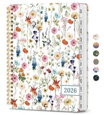 Taja Planner Jan 2026 - Dec 2026, Hardcover Weekly & Monthly Calendar Planner...